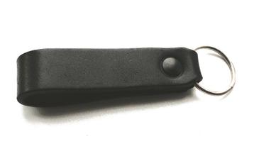 Lederen sleutelhanger voor aan de koppel of riem beschikbaar voor biedingen