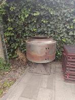 Vuurkorf gemaakt van wastrommel, Tuin en Terras, Vuurkorven, Ophalen, Gebruikt