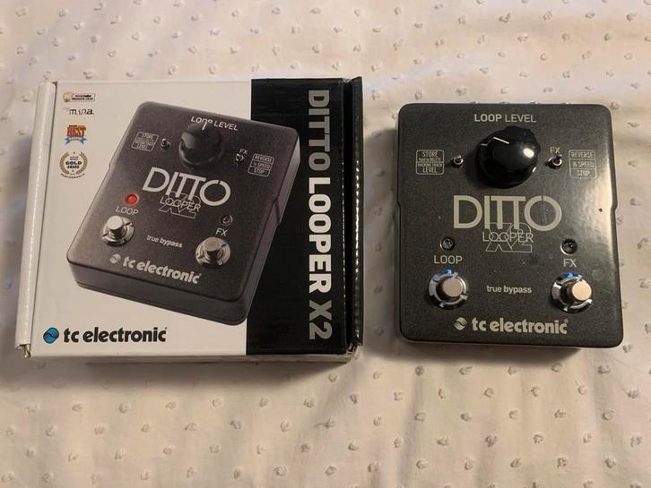 TC Electronic Ditto Looper X2 - Uitstekend!, Muziek en Instrumenten, Effecten, Zo goed als nieuw, Overige typen, Ophalen of Verzenden