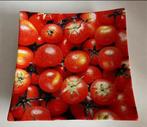 Serverrschaal met tomatenprint van ASA selection Germany., Porselein of Keramiek, Schaal, Vierkant, Ophalen of Verzenden