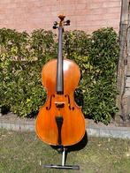 Cello inclusief strijkstok, hoes en standaard, Muziek en Instrumenten, 4/4-cello, Gebruikt, Ophalen