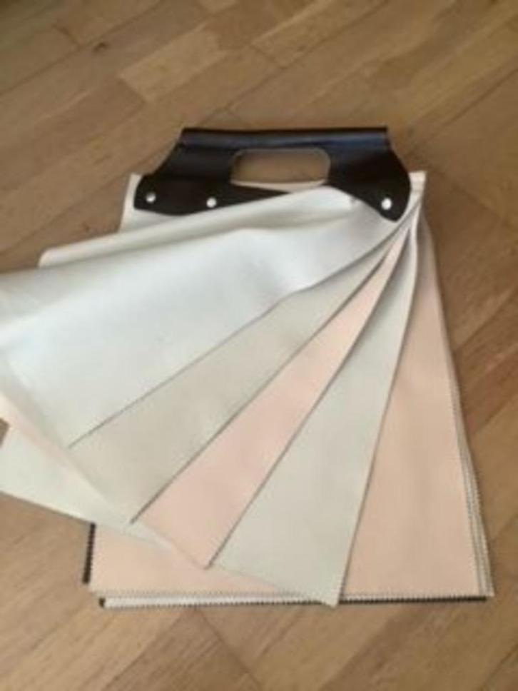 Pasubio leerlappen leren vellen uit Italie 40 x 30 cm Nieuw, Hobby en Vrije tijd, Stoffen en Lappen, Nieuw, Leer of Kunstleer