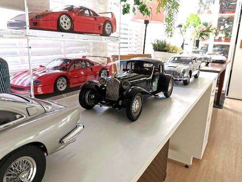 Alfa Romeo 8C 2300 Coupé Pocher K89 1/8 mysterieus zwart, Hobby en Vrije tijd, Modelauto's | 1:5 tot 1:12, Gebruikt, Auto, 1:5 t/m 1:8