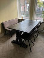 Complete eethoek (inclusief eetbank en 3 eetstoelen), Huis en Inrichting, Tafels | Eettafels, Ophalen, Gebruikt, 100 tot 150 cm