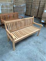 Nieuw Teak houten tuinbank 150cm nieuw in doos tuinbank, Tuin en Terras, Tuinsets en Loungesets, Nieuw, Bank, Ophalen of Verzenden