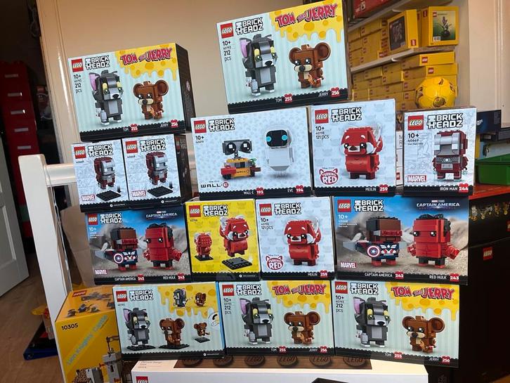 OPRUIMING!! Lego Brickheadz - Diverse Sets!, Kinderen en Baby's, Speelgoed | Duplo en Lego, Nieuw, Lego, Complete set, Ophalen of Verzenden