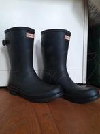 Hunter laarzen maat 42, Kleding | Dames, Ophalen of Verzenden, Zo goed als nieuw, Zwart