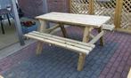 Robuuste Houten Picknicktafel, Tuin en Terras, Picknicktafels, Ophalen, Nieuw, Rechthoekig, Hout