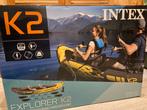 Intex Explorer K2 Kajak - Nieuw in doos!, Ophalen, Kajak, Nieuw, Twee personen