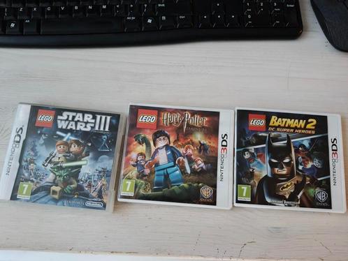 3x Lego spellen voor de DS en 3DS, Spelcomputers en Games, Games | Nintendo 2DS en 3DS, Zo goed als nieuw, Avontuur en Actie, 1 speler
