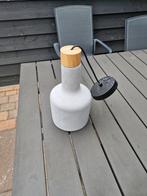 Betonnen Hanglamp met Houten Accent, Hout, Ophalen of Verzenden, Zo goed als nieuw, Modern