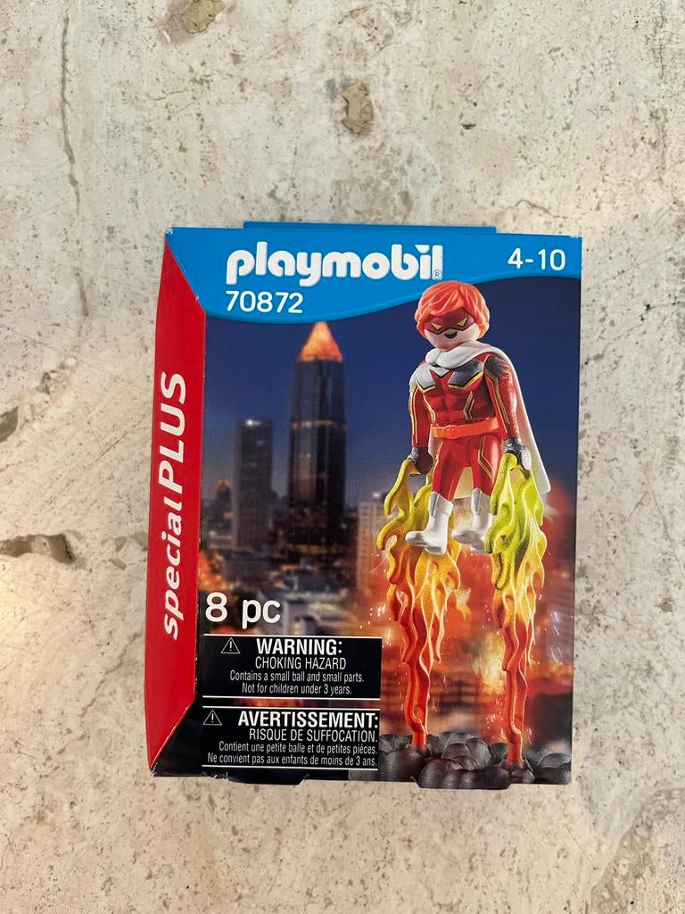 Playmobil 70872 Superheld - Nieuw in Verpakking, Kinderen en Baby's, Speelgoed | Playmobil, Ophalen of Verzenden, Nieuw, Complete set