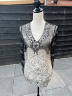 Malvin Tuniek - Maat 38 - Paisley, Kleding | Dames, Ophalen of Verzenden, Zo goed als nieuw, Maat 38/40 (M), Zwart