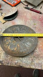 Deksel salamander potkachel, Ophalen of Verzenden, Gebruikt, Hout, Houtkachel