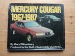 Mercury Cougar 1967-1987    , Gelezen, Ophalen of Verzenden, Witzenburg, Gary        , Ford