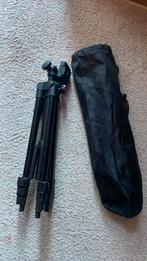 Klein uitschuifbaar statief incl. hoes, Ophalen of Verzenden, Zo goed als nieuw, Minder dan 150 cm, Driepoot