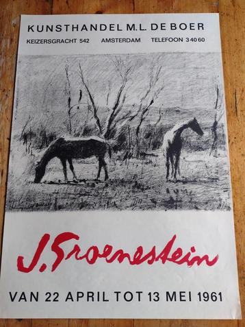 J. Groenestein. Kunsthandel M.L. de Boer Amsterdam. beschikbaar voor biedingen