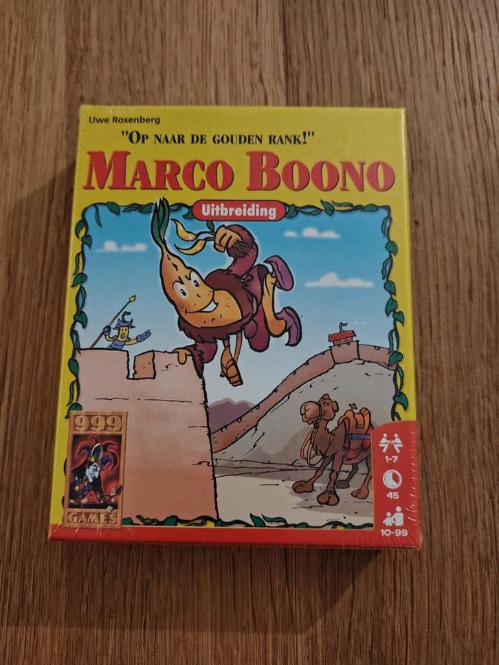 Marco Boono 999 games Nieuw in het Plastic!, Hobby en Vrije tijd, Gezelschapsspellen | Kaartspellen, Nieuw, Ophalen of Verzenden