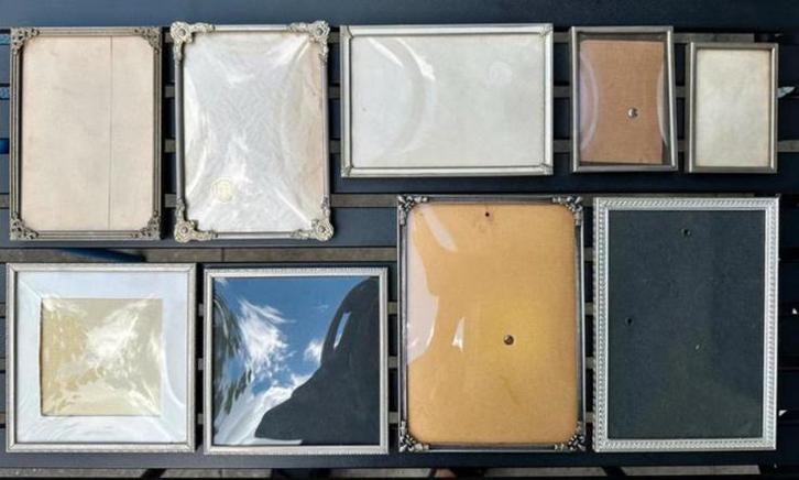 Fotolijst Vintage Bol Glas Jyden, Antiek en Kunst, Antiek | Woonaccessoires, Ophalen of Verzenden