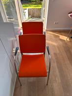 Moderne keukentafelstoelen, 4 stuks, Huis en Inrichting, Ophalen, Gebruikt, Stof