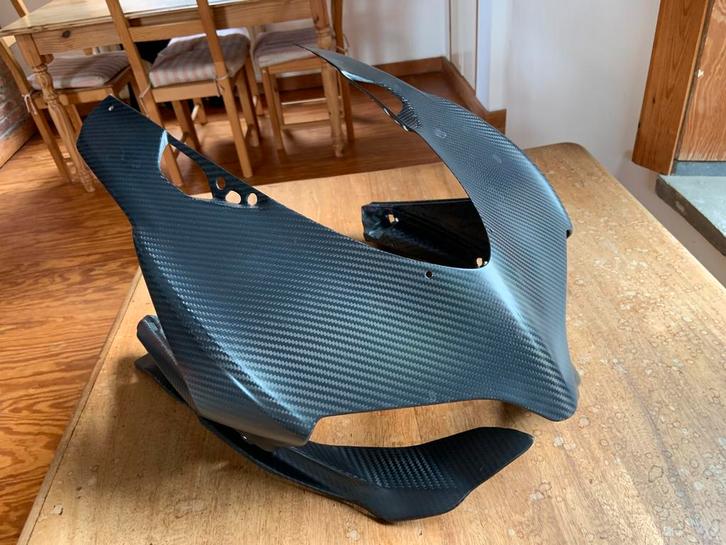 Carbon topkuip panigale 1199 / 899, kappenset, kuipdelen, Motoren, Onderdelen | Ducati, Gebruikt, Ophalen of Verzenden