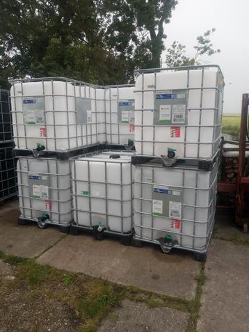 ibc regenton watertank 1000 l container vat ton tank gebrach beschikbaar voor biedingen