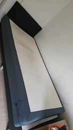 bed  - Grijs, Huis en Inrichting, Ophalen of Verzenden, Eenpersoons, Grijs, Stof