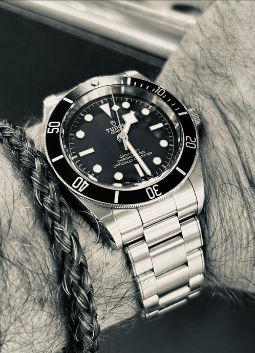 Tudor Heritage Black Bay 79230N uit 2023, Sieraden, Tassen en Uiterlijk, Horloges | Heren, Zo goed als nieuw, Polshorloge, Overige merken