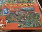 Jan van Haasteren voetbal waanzin 3 in 1 doos legpuzzels, Ophalen of Verzenden, Zo goed als nieuw