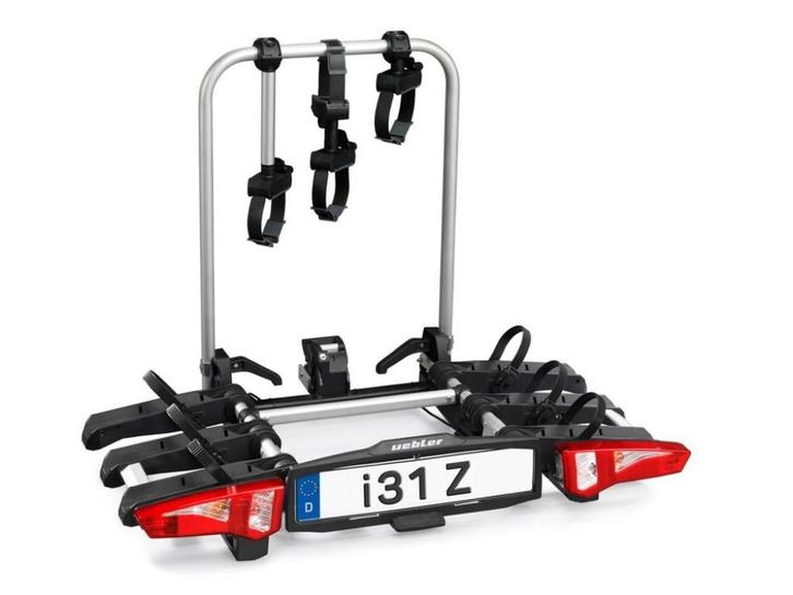 Uebler i31Z - 2025 - 3 fietsen - Inklapbaar - Kantelbaar, Auto diversen, Fietsendragers, Nieuw, Trekhaakdrager, 3 fietsen of meer