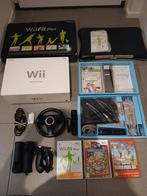 Wii Bundel Black Edition met doos/Wii Fit Plus/Mario, Spelcomputers en Games, Spelcomputers | Nintendo Wii, Ophalen of Verzenden