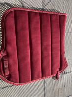 BR rood dressuur dekje zelfde materiaal als calrei, Ophalen of Verzenden, Zo goed als nieuw