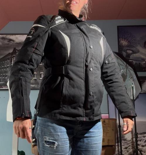 motorjas bering T4, doorwaai jas, Motoren, Kleding | Motorkleding, Jas | textiel, Dames, Tweedehands, Ophalen of Verzenden