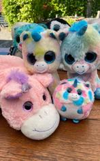 TY knuffels 4x unicorn/eenhoorn, Ophalen of Verzenden, Zo goed als nieuw, Overige typen