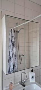 Ikea ENHET Spiegelkast - Badkameropberger, Ophalen, Spiegelkast, 50 tot 100 cm, Zo goed als nieuw