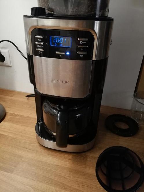 Severin KA 4810 koffiebonen apparaat, Witgoed en Apparatuur, Koffiezetapparaten, Zo goed als nieuw, Koffiebonen, Koffiemachine