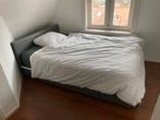 Tweepersoonsbed 140x195 cm, Tweepersoons, Zo goed als nieuw, 140 cm, 190 cm of minder