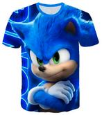 Sonic t-shirt maat 110/116 NIEUW, Nieuw, Sonic, Jongen of Meisje, Ophalen of Verzenden