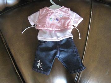 BABY BORN KLEDING SETJE 43 CM POP Of JASJE beschikbaar voor biedingen
