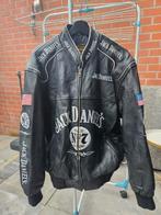 Jack daniels jas echt leer!  zeldzaam, Kleding | Heren, Jassen | Winter, Ophalen of Verzenden, Zo goed als nieuw, Maat 48/50 (M)