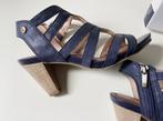 Mooie NO STRESS leren Pumps mt 37 donkerblauw, Pumps, Blauw, Zo goed als nieuw, Ophalen