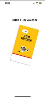 Pathe vouchers alle dagen van de week, Twee personen, Cadeaubon