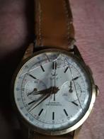 horloge 18 krt loopt merk GHC Glas kapot, Ophalen of Verzenden, Staal, Overige merken