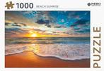 Legpuzzel nieuw 1000 Rebo nieuw zonsondergang, Ophalen of Verzenden, 500 t/m 1500 stukjes, Nieuw, Legpuzzel