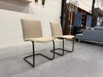 2 Nieuw Leolux Freyr eetkamerstoel Stof design stoel, Leolux, Twee, Overige kleuren, Nieuw