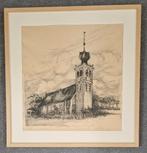 Kerk Noordwolde Gr - Dijkstra 1967, Groninger Ploeg, Antiek en Kunst, Ophalen of Verzenden
