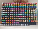 225 Alcoholmarkers van Decotime + accessoires, Hobby en Vrije tijd, Ophalen of Verzenden, Gebruikt, Potlood of Stift