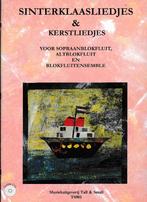 Sinterklaasliedjes en Kerst Blokfluit + CD ( 6499-2 ), Muziek en Instrumenten, Bladmuziek, Verzenden, Zo goed als nieuw, Les of Cursus