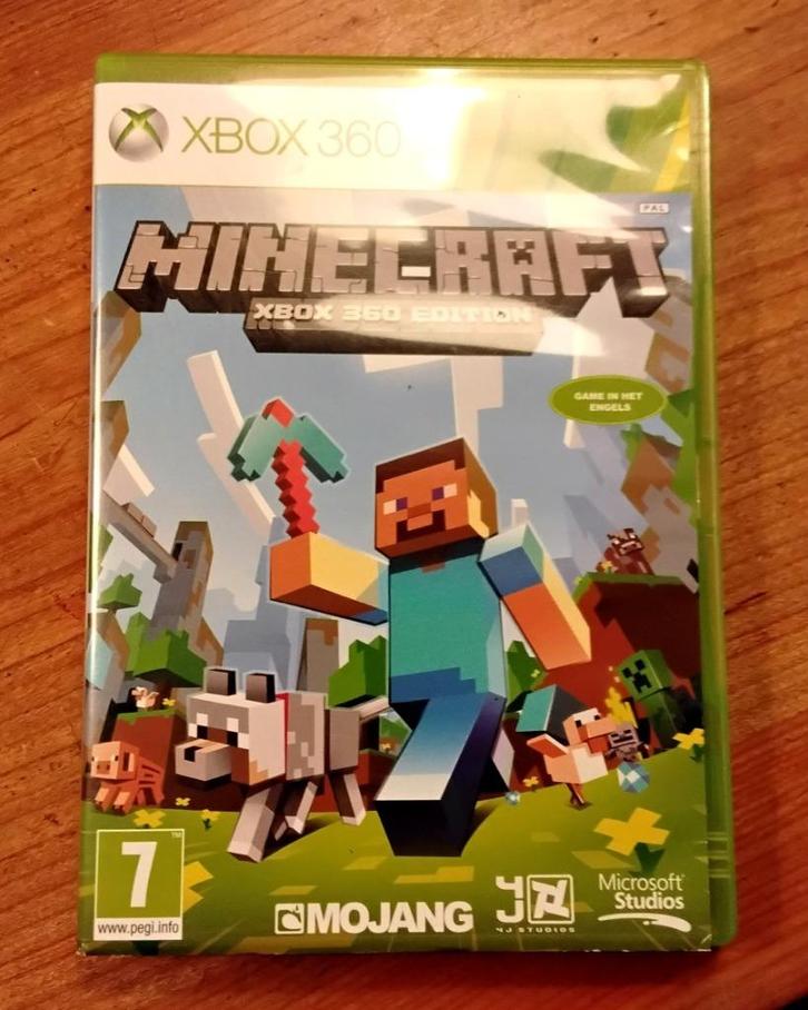 Minecraft xbox 360 edition, Spelcomputers en Games, Games | Xbox 360, Gebruikt, Avontuur en Actie, 3 spelers of meer, Vanaf 7 jaar