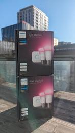 2x NIEUW SEALED - Philips Hue Starterskit E27 (kleur), Nieuw, E27 (groot), Ophalen of Verzenden, Led-lamp